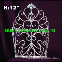 rhinestone USA patriotic tiara